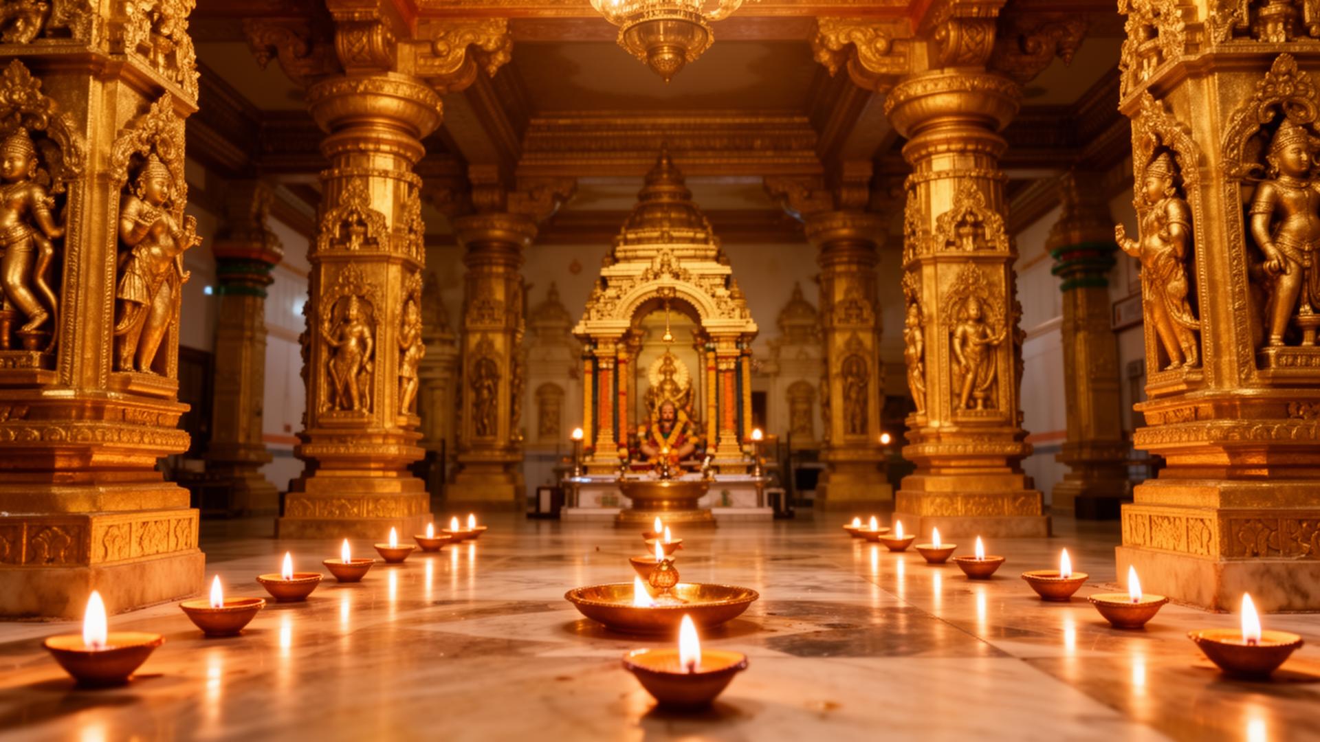 ఆలయ అంతర్భాగం
